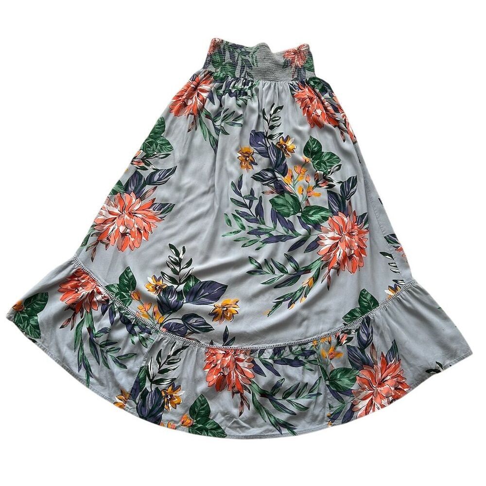 Patrons of Peace Women's Floral Boho Midi Skirt Size S Multicolor - Picture 5 of 6